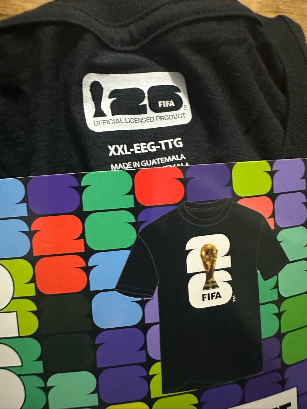 FIFA Black Short-Sleeve Trophy Graphic Tee